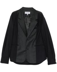 Loewe - Blazer À Manches Longues - Lyst