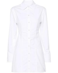 Alexander Wang - Shirt Dress With Tailored Fit - Lyst