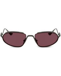 Ferrari - Oval-Frame Asymmetric Sunglasses - Lyst