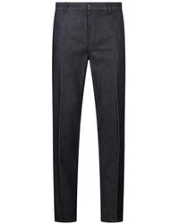 Canali - Straight Pantalon - Lyst