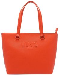 Liu Jo - Logo-embossed Tote Bag - Lyst