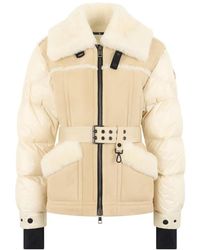 Moncler - Lammy Jack Met Ceintuur - Lyst