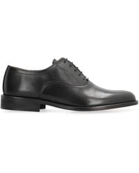 Bruno Magli - Polished Leather Lace-Up Shoes - Lyst