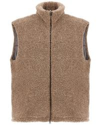 Herno - Bouclé Gilet - Lyst