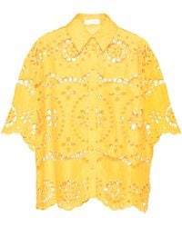 Zimmermann - Pop エンブロイダリー リネンシャツ - Lyst