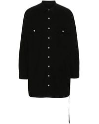 Rick Owens - Camicia A Maniche Lunghe - Lyst