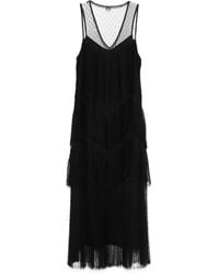 Twinset - Tüllkleid Mit Falten - Lyst