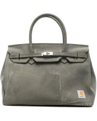 ANOTHER CHANCE - Logo-Patch Buckled Tote Bag - Lyst