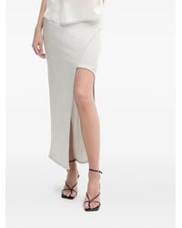 IRO - Asymmetrischer Rock mit seitlichem Schlitz - Lyst