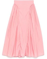 Cecilie Bahnsen - Fabiola Skirt - Lyst