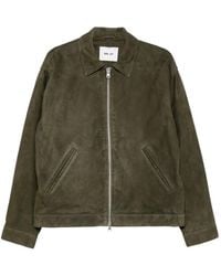 NN07 - Petrus Suede Jacket - Lyst