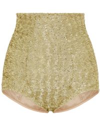 Dolce & Gabbana - Sequinned Briefs - Lyst
