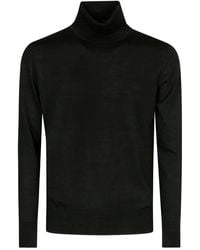 Alpha Industries - High-Neck Wool Sweater - Lyst