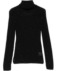 ELEH - Sequin-Embellished Roll-Neck Sweater - Lyst