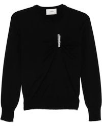 Coperni - Clip-Detail Fine-Knit Jumper - Lyst