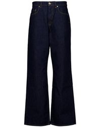 CASABLANCA - Logo-Embroidered Jeans - Lyst