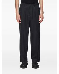 Our Legacy - Pantalon En Sergé À Design Pliant - Lyst