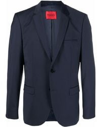 HUGO - Single-breasted Suit Jacket - Lyst