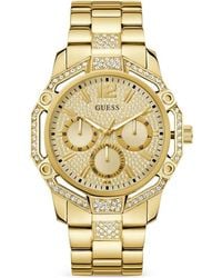 Guess - Logo-Detail 46Mm Watch - Lyst