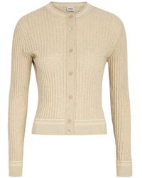 Tod's - Ribbed-Knit Cardigan - Lyst