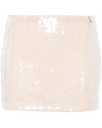 Patrizia Pepe - Sequin-embellishment Mini Skirt - Lyst