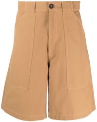 A.P.C. - Melbourne Cotton Canvas Shorts - Lyst