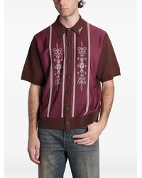Amiri - Chemise Ma À Empiècements - Lyst