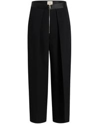 KHAITE - Marine Trousers - Lyst