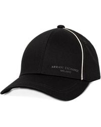 ARMANI EXCHANGE - Baseballkappe Mit Logo - Lyst
