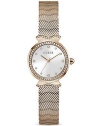 Guess - Round-Shape 28Mm Watch - Lyst