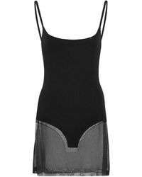 Jacquemus - La Robe Maille Roupao Doorzichtige Mini-Jurk - Lyst