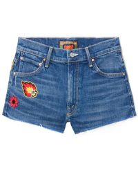 La DoubleJ - X Mother The Dodger Shorts Met Franje - Lyst