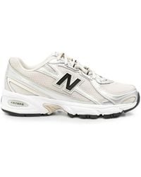 New Balance - Abzorb Mesh-Panelled Logo-Patch Sneakers - Lyst