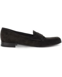 Lidfort - Penny-Slot Loafers - Lyst
