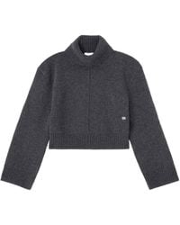 Ganni - Wool Turtleneck Sweater - Lyst