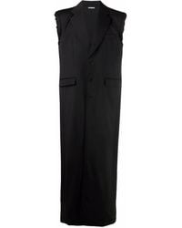 Vetements - Sleeveless Button-Up Coat - Lyst
