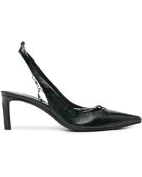 Zadig & Voltaire - First Night Court 68Mm Leather Pumps - Lyst