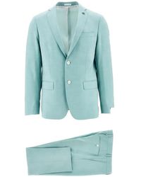 BRERAS Milano - Peak-Lapel Wool Suit - Lyst