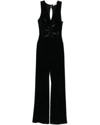 Patrizia Pepe - Velvet Jumpsuit - Lyst