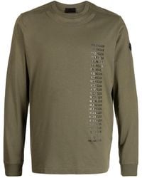 Moncler - Logo-print Cotton Sweatshirt - Lyst
