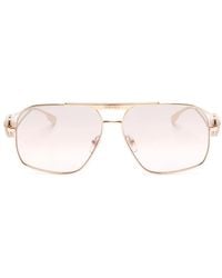 Versace - Medusa Pilot-Frame Sunglasses - Lyst
