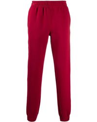 Styland Slip-on Track Trousers - Red