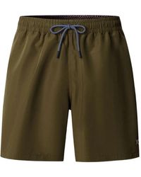 Hackett - Icon Logo-Embroidered Swim Shorts - Lyst