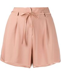 Moncler Tie Waist Shorts - Pink