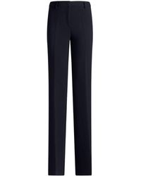 Etro - Long Tapered-leg Trousers - Lyst