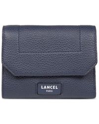 Lancel - Ninon Leather Compact Wallet - Lyst