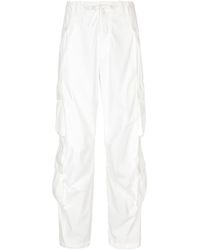 Dolce & Gabbana - Drawstring-waist Poplin Cargo Pants - Lyst