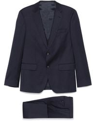 BOSS - Patterned Three-Piece Suit - Lyst