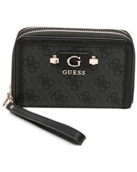 Guess - Porte-Monnaie À Plaque Logo - Lyst