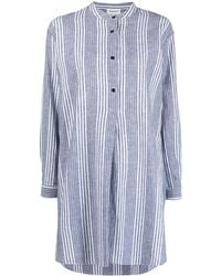 Woolrich - Striped Long-Sleeve Shirt - Lyst
